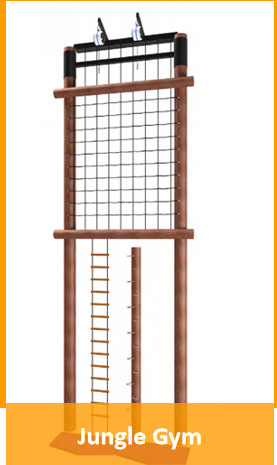 Курс скалолазания Фитнес приключения веревки для детей Наружная площадка для игр