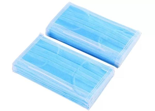 ISO13485 White Disposable Face Masks with Earloop Poly Cellulose Material