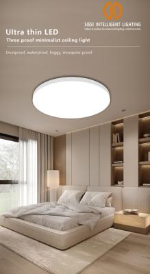 12W LED Ceiling Lights Ultra Thin Waterproof Dustproof Insectproof No Flicker