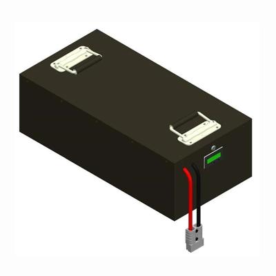 Ciclos elétricos da bateria de lítio 16S1P do carrinho de golfe do trole IP65 48V 2500