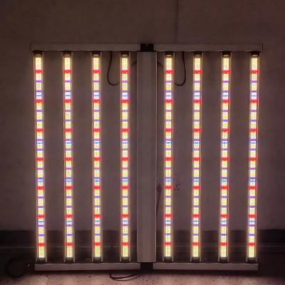 4×4ft UV LED Grow Light 900W 8 Bar LED Grow Light Full Spectrum For Indoor Cultivation