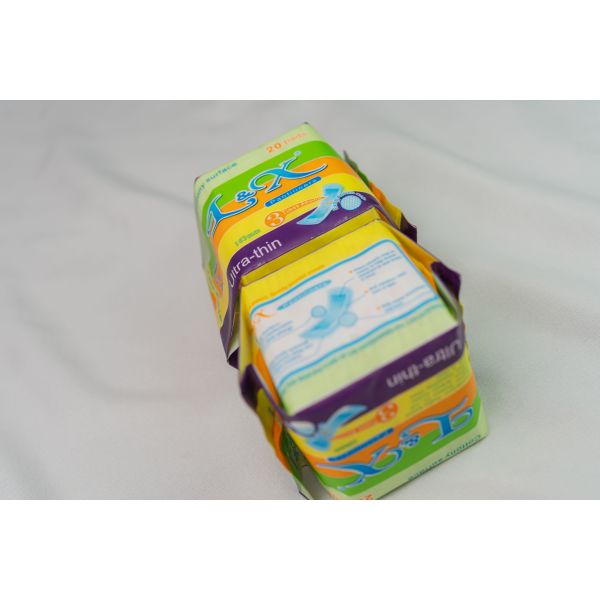 Absorbent Core Fluff Pulp Sap and Cotton Combine in 3. Natural Cotton Pantiliners for Superior Comfort