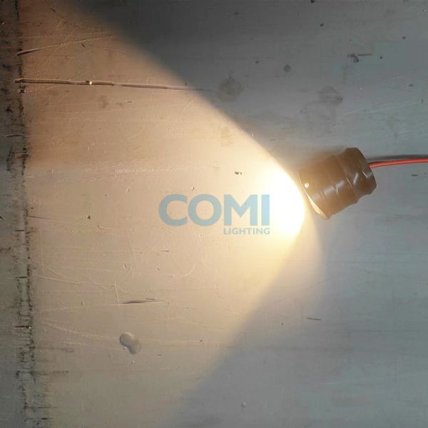 M25 Black  Stainless Steel LED Hanrail light 1.5W 24VDC or 3VDC 500mA IP67 Wapterproof