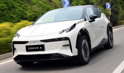 Zeekr X 4 lugares carro elétrico EV 100 milhas de alcance tração dianteira