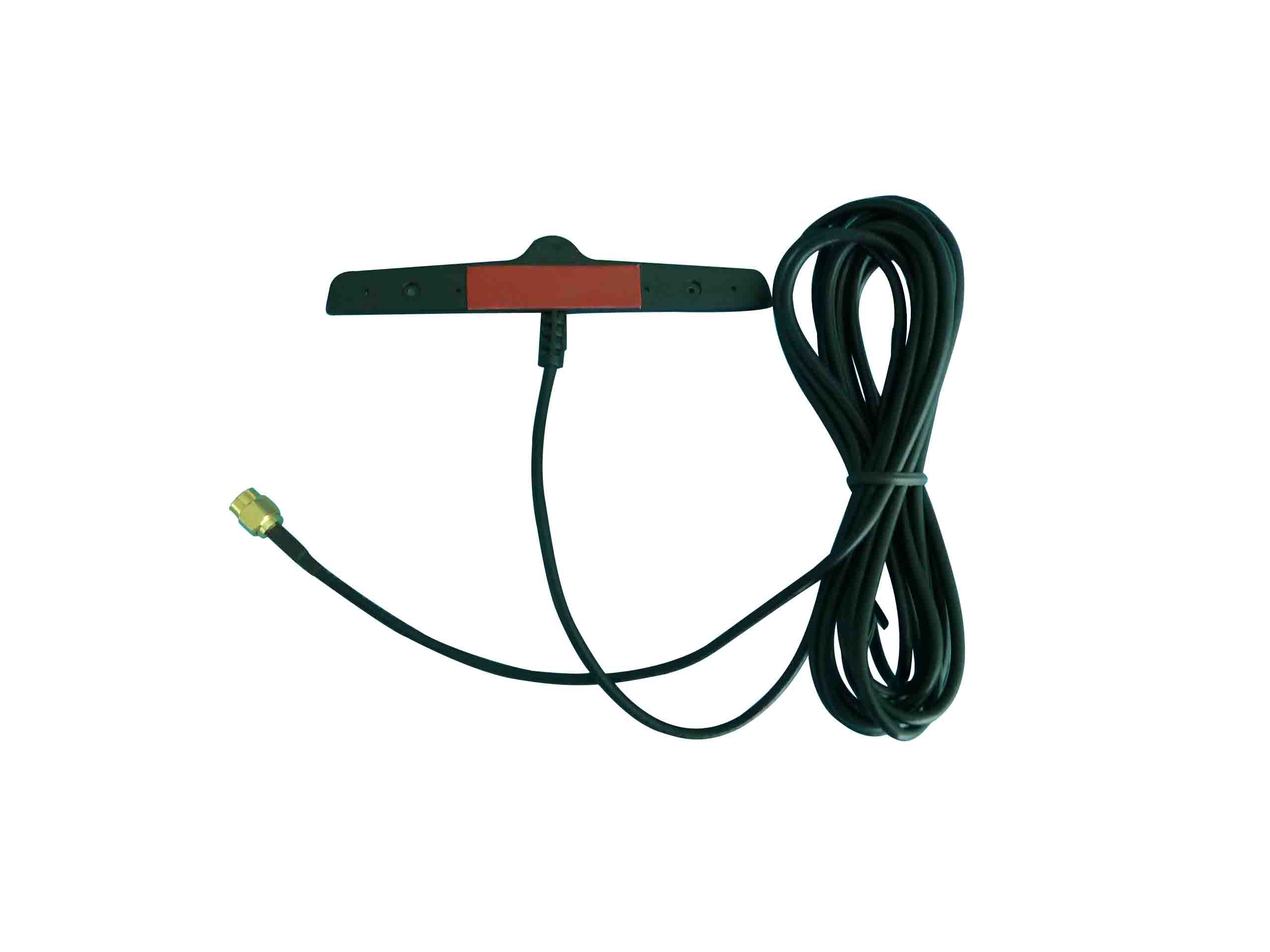 Horizontal / Vertical Black Strip 900 / 1800MHZ Dual Band GSM Car Antenna Patch 2 dBi