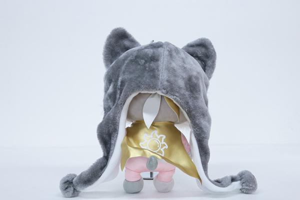 Grey / White Husky Dog Plush Toy , Adorable Siberian Husky Stuffed Animal