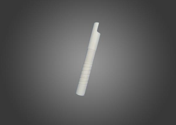 YSZ Yttria Stabilised Zirconia , Oxygen Electronic Zirconia Zro2 Ceramic Tube