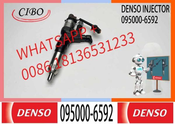 Fuel Injector 095000-6593 Common Rail Fuel Oil Injector Fuel Injector Assy 095000-6592 for HINO J08E