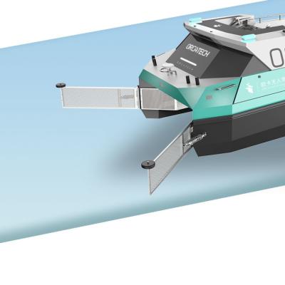 Dry And Wet Separation Unmanned Survey Boat For Lake Weed Cleaning 430kg IP55