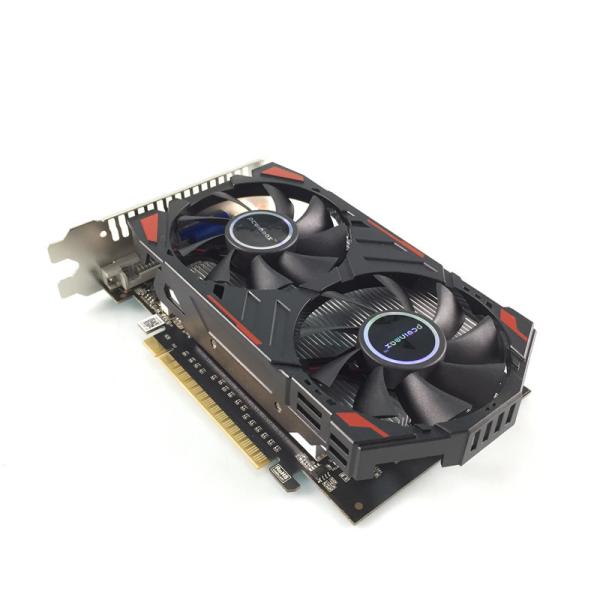 Игровая видеокарта GPU GTX750TI 2GB 128Bit GDDR5 Охлаждающий вентилятор для настольных ПК