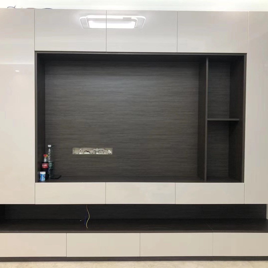OEM консоль Walnut Media Console рядом с кофейным столом Консоль телевизора с хранилищем