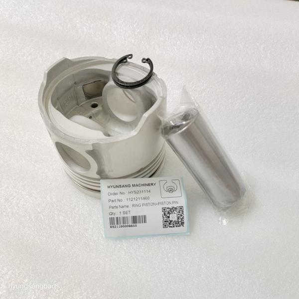 Запчасти экскаваторов Hyunsang Ring Piston + Piston Pin 1121211460 112-12-11460 Для ZX200LC-HHE ZX210-AMS ZX210-HCME
