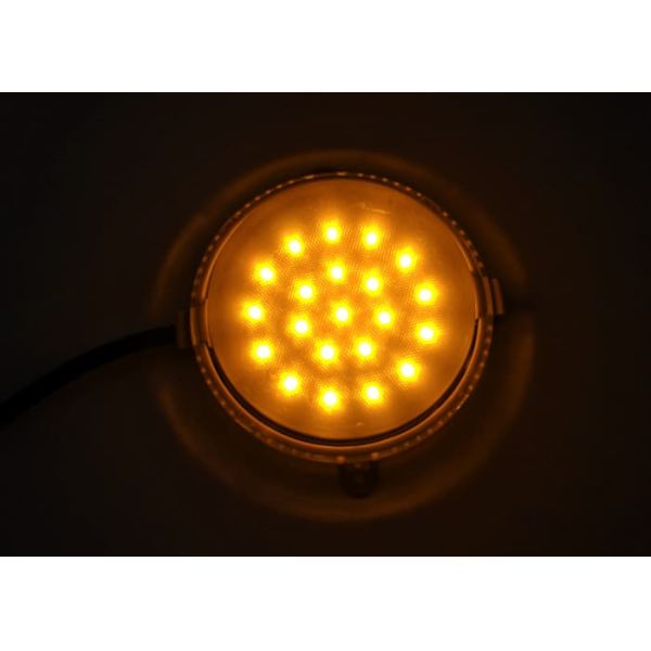 100mm 24V SMD3535 RGB IP67 Waterproof LED Point Light with DMX512 Control and 180° Beam Angle