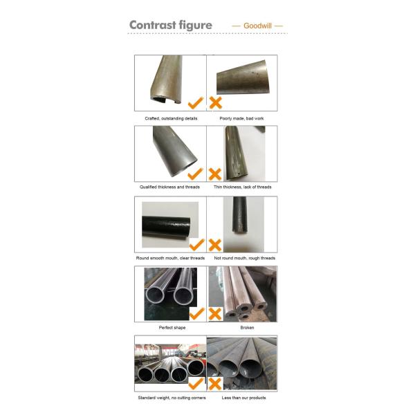 304L TP316 сварило трубу Sch40 SS безшовную для строительного материала