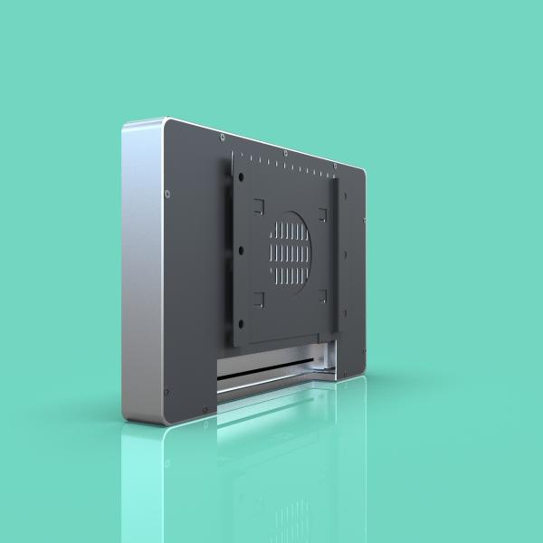 JP1103 Настенный распознаватель лиц, читатель карт и сканирование QR-кодов 10-дюймовый планшет контроля доступа