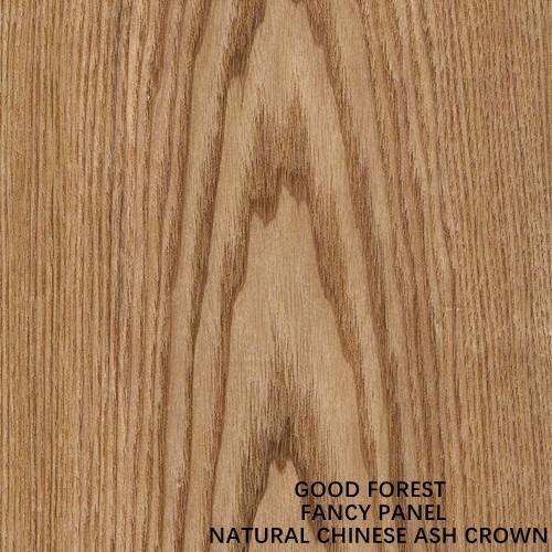 Os chineses Ash Crown Cut Natural Wood folheiam a categoria decorativa interna E1/E0 da placa