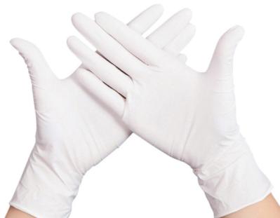 High Tensile Strength Powder Free Nitrile Gloves , Latex Free Gloves  anti static