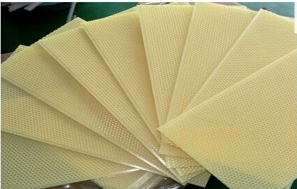 Folie de fondation en plastique vert en cire d'abeille en vrac pour apiculteurs