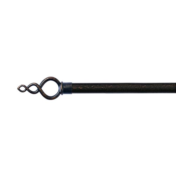 Modern Classic Iron Curtain Rod Finials 10mm 13mm 16mm