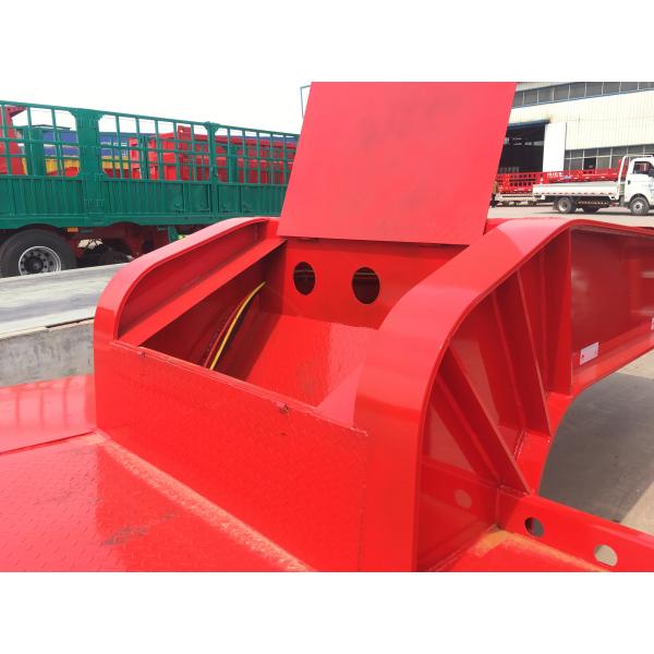 40ft Semi Truck Flatbed Trailer Low Bed Tractor Trailer