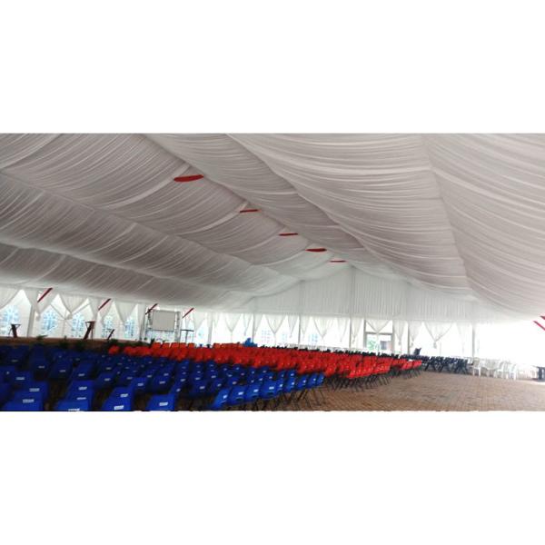 4000 Capacity 30x65m Clear roof Church Tent Marquee