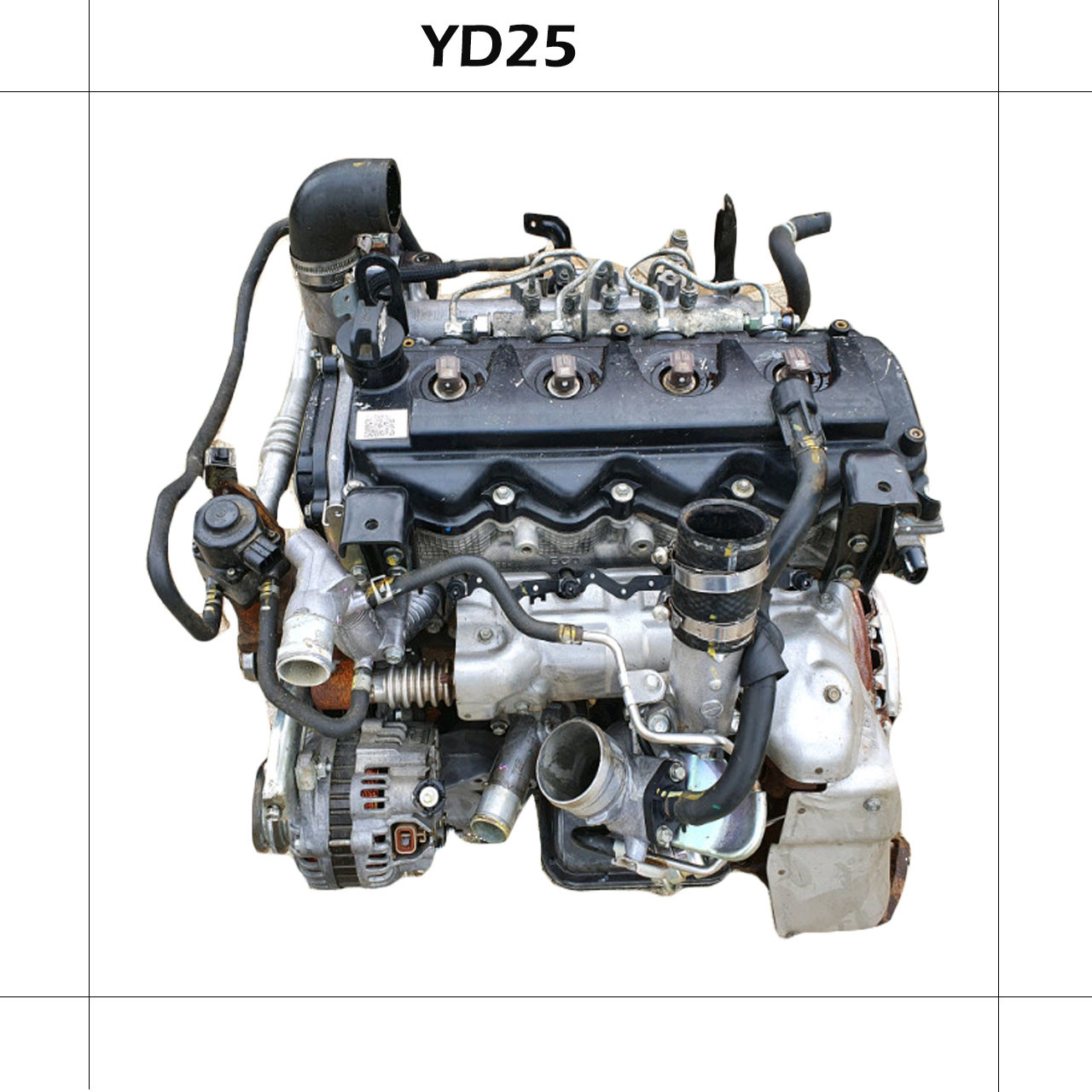 Используемый подлинный автомобильный двигатель YD25 DDTI, используемый для хорошего состояния Navara
