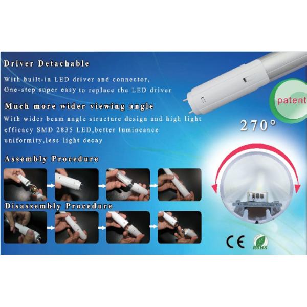 T8 Driver detachable tube(Internal Aluminum+PC type)