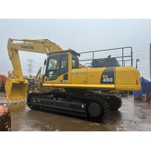 45-тонный экскаватор Komatsu PC450 Большой экскаватор Используемое оборудование для землеустройства