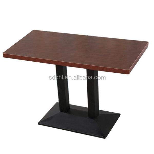 Mail Packing Metal Furniture Convertible Dinning Table for Home in Fast Food Restaurant