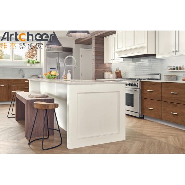 Mail Packing Durable Painted Kitchen Furniture with Simply Design and Lacquer
