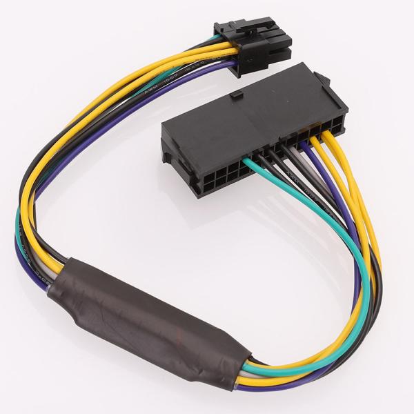 Cabo distribuidor de corrente do cartão-matriz de ATX 24 Pin To 8 Pin DELL 9020