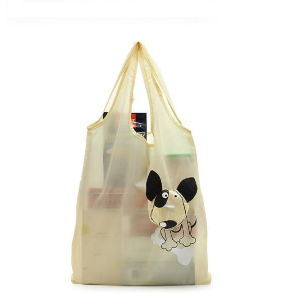 Saco de compras de nylon da dobradura da ecologia dos sacos reusáveis ambientais