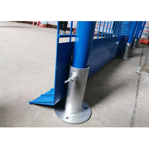 High Security Construction Building Edge Protection Temporary Security Fence Barrier