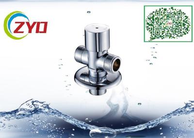 Durable Shower 3 Way Diverter , Polish Finish 3 Way Shower Head Diverter Valve