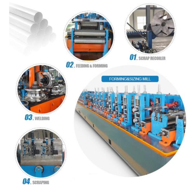 Precision Tube Mill for 25.4-76mm Carbon Steel Pipes
