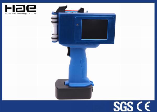 25.4 mm Large Character Portable Handheld Inkjet Printer , Inkjet Date Code Printer