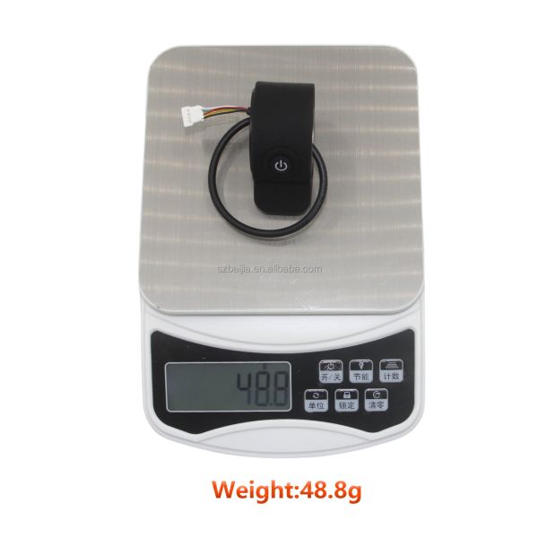 Portable E Scooter Thumb Throttle Accelerator With On / Off Button For KUGOO S1 PLUS Parts