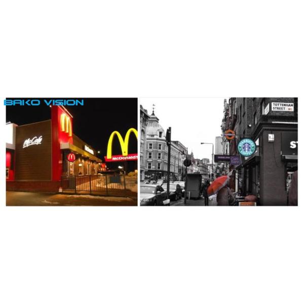 P4.68 Indoor LOGO LED Advertising Display Round Glow Sign Board WiFi USB Version