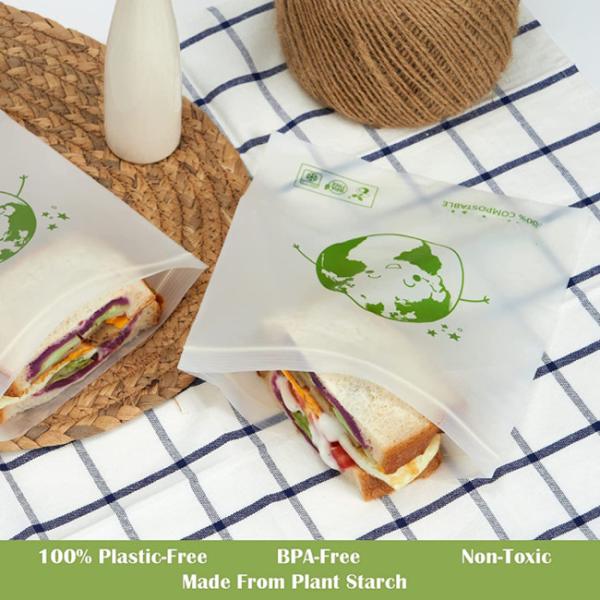 Promotion Eco-friendly Food Grade Zip Lock Bags Emballage en plastique transparent pour les aliments
