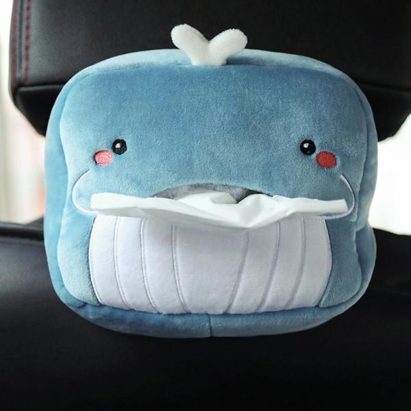 Wholesale Car Tissue Holder Creative Paper Napkin Case Soft Animals Tissue Box Napkin Holder Car Paper Boxes For Car Seat