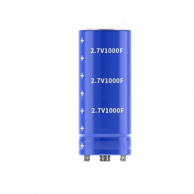 2.7V 1000F Screw Type Super Capacitor Fast Charging High Output Power