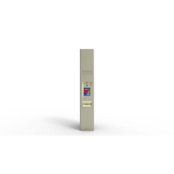 Slim Outdoor Display Floor Standing LCD Monitor Advertising Screen Display 2500nits Digital Signage Ads Kiosk Waterproof