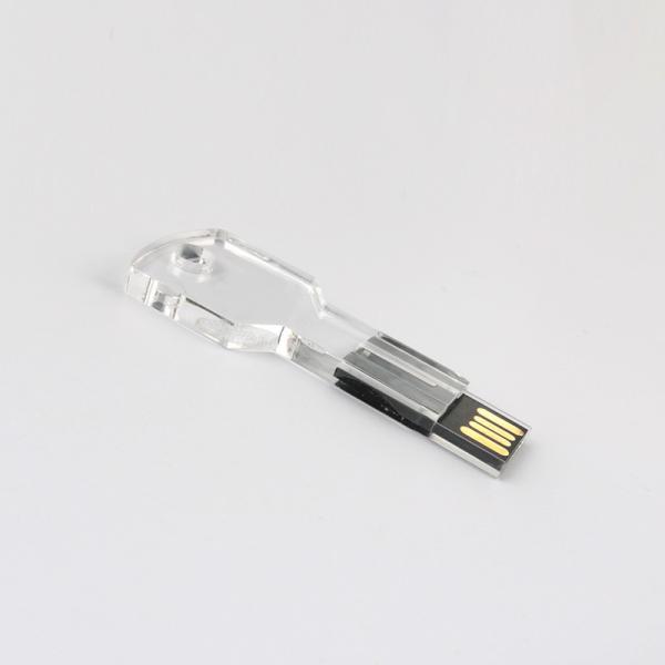 Привод 128GB Usb прозрачного ясного акрилового ключа внезапный соответствует стандарт США