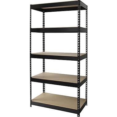 Shelving home durável do fio, shelving da despensa do fio de Boltness com prateleiras de madeira