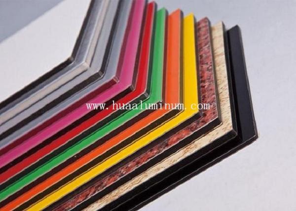 Sound Insulation 1000mm PVDF Aluminium Composite Panel For Sign Board