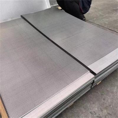 Heavy Duty 2 Mesh Perforated Mesh Sheet For Crusher Screen Machine