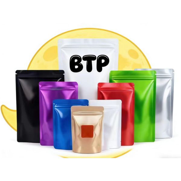 MOQ 100 Digital Printing Free Design by AI Ship to Door Wholesale Custom Logo Resealable Zip Lock Stand up Pouch