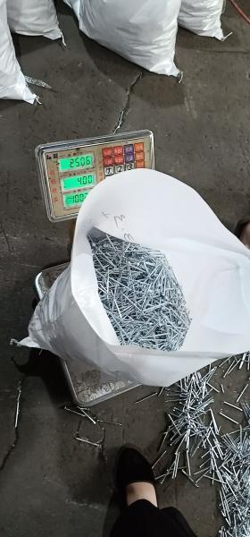 Construção de aço cravos de concreto de alto carbono 55# Material de aço
