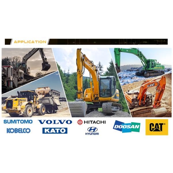 Фильтр топлива экскаватора фильтра дизельного топлива 1105010-903 F1122-000 UF0163-031 4D27G31-24100 EC210 EC210B EC210BLC