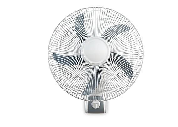 Plastic Electric Wall Mount Exhaust Fan Oscillating Three Speed Remote Control